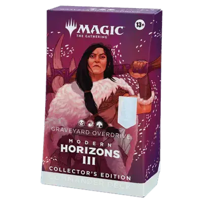 Magic Modern Horizons 3 Commander Deck Graveyard Overdrive Collector's Edition