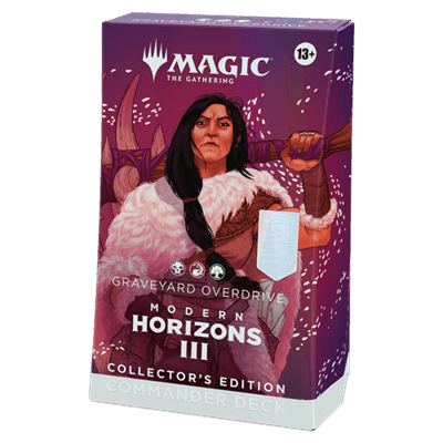 Magic Modern Horizons 3 Commander Deck Graveyard Overdrive Collector's Edition