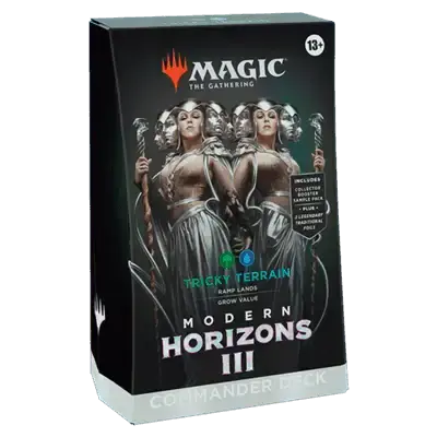 Magic Modern Horizons 3 Commander Deck Tricky Terrain