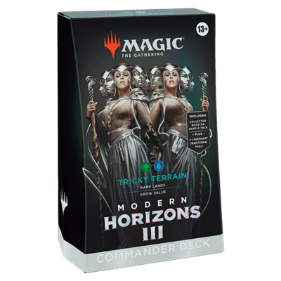 Magic Modern Horizons 3 Commander Deck Tricky Terrain