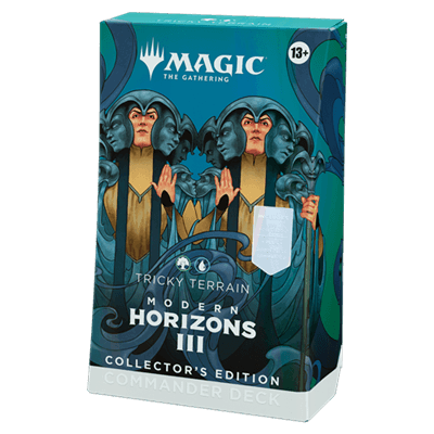 Magic Modern Horizons 3 Commander Deck Tricky Terrain Collector's Edition