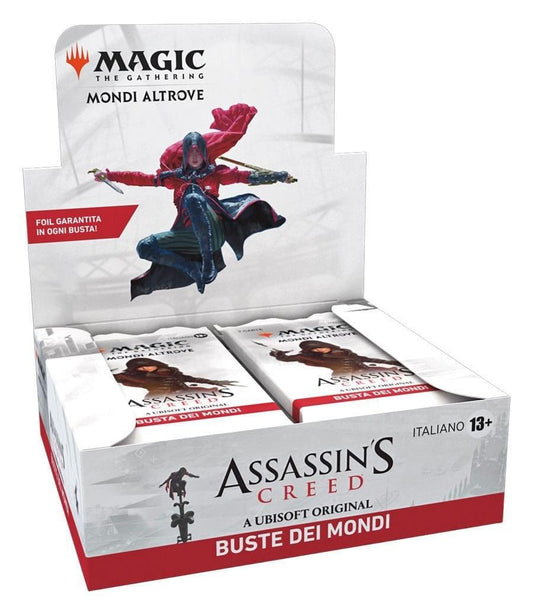 Magic Mondi Altrove Assassin's Creed Display Box Buste dei Mondi ITA