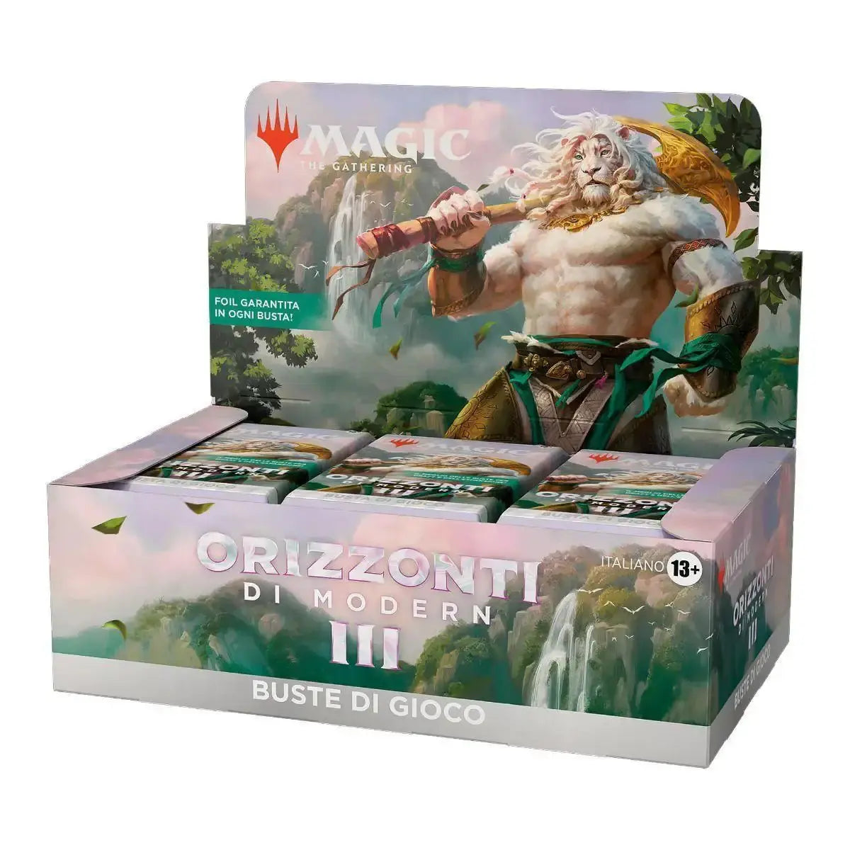 Magic Orizzonti di Modern 3 Play Booster Buste da Gioco Display Box ITA