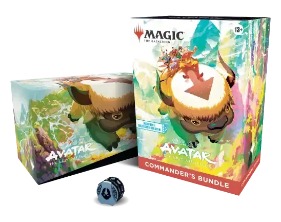 Magic Sealed Case Avatar the Last Airbender Gift Commander's Bundle Box ENG - 6 Box