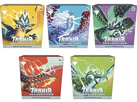 Magic Tarkir Dragonstorm Prerelease Kit ITA - Set da 5