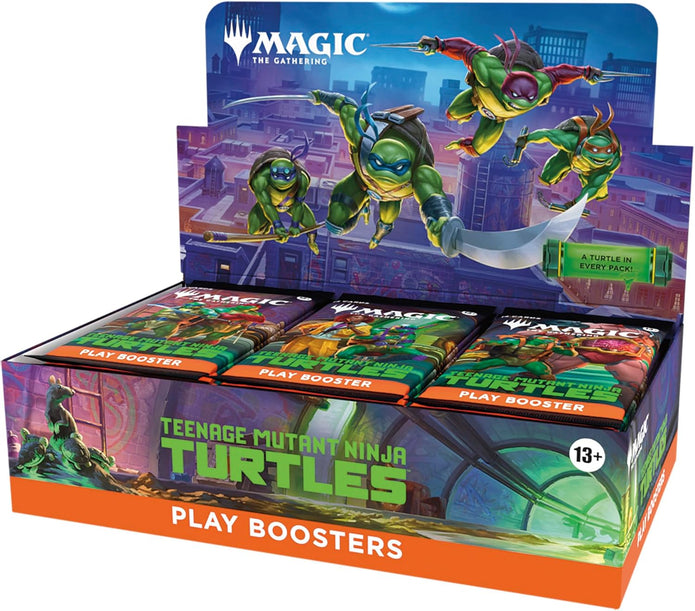 Magic Teenage Mutant Ninja Turtles Buste Di Gioco Box Display ITA