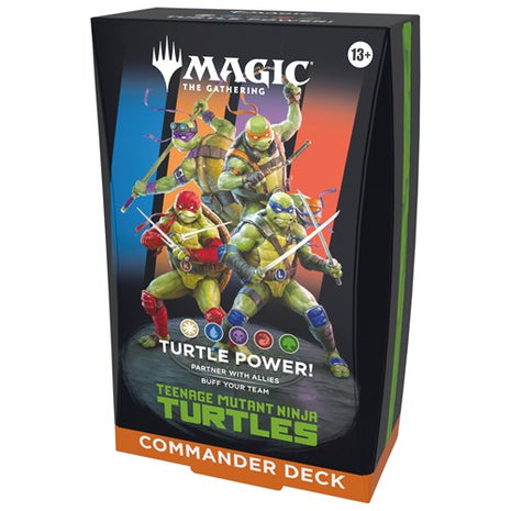 Magic Teenage Mutant Ninja Turtles - Turtle Power Commander Decks ENG