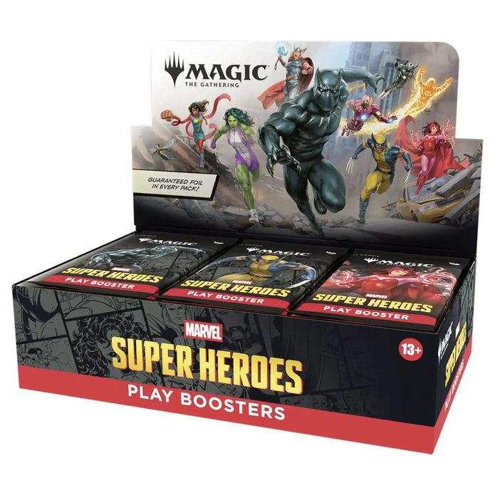 MagicMarvel Super Heroes Play Booster Display (30 buste) - ENG