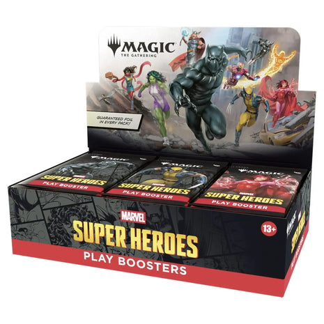 MagicMarvel Super Heroes Play Booster Display (30 buste) - ENG