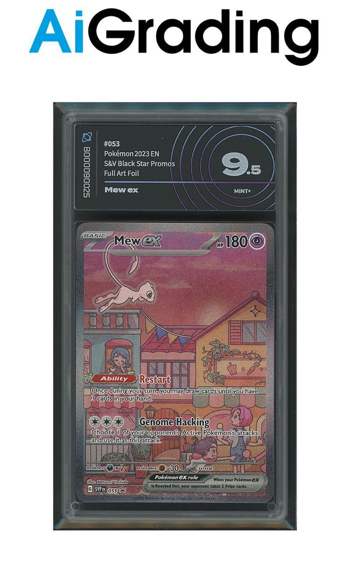 Mew Ex Black Star Promo 053 Gradata AiGrading Voto 9,5 - B000090025