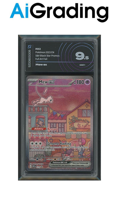 Mew Ex Black Star Promo 053 Gradata AiGrading Voto 9,5 - B000090025 -