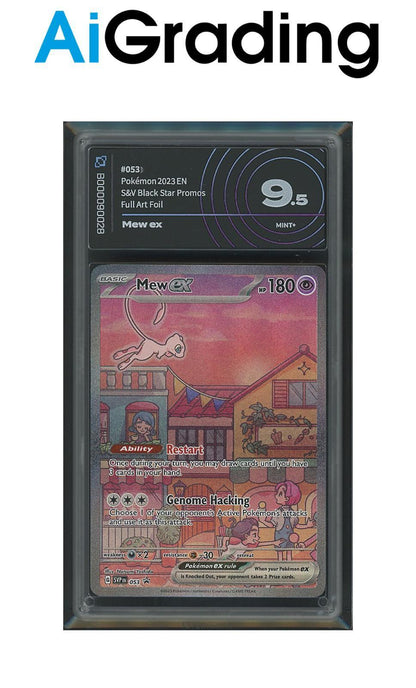 Mew Ex Black Star Promo 053 Gradata AiGrading Voto 9,5 - B000090028 -