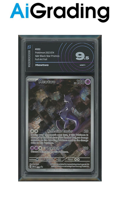 Mewtwo Black Star Promo 052 151 Gradata AiGrading Voto 9,5 - B000090014 -