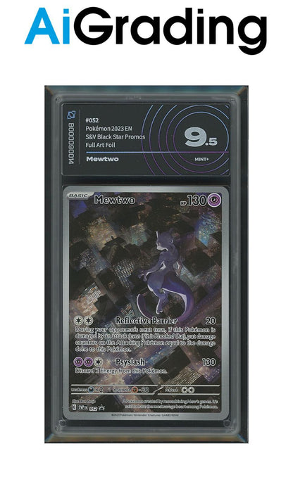 Mewtwo Black Star Promo 052 151 Gradata AiGrading Voto 9,5 - B000090014 -