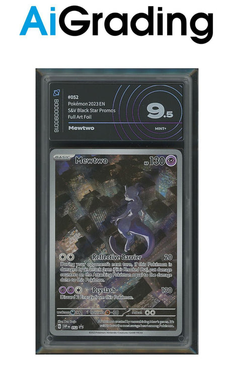 Mewtwo Black Star Promo 052 151 Gradata AiGrading Voto 9,5 - B000090016