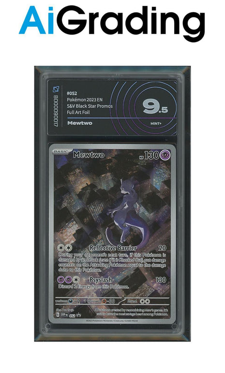 Mewtwo Black Star Promo 052 151 Gradata AiGrading Voto 9,5 - B000090017