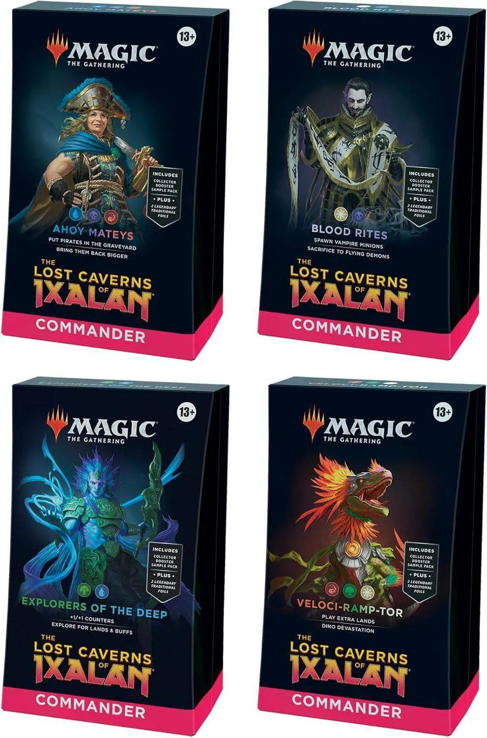 MTG Commander The Lost Caverns of Ixalan Deck Set