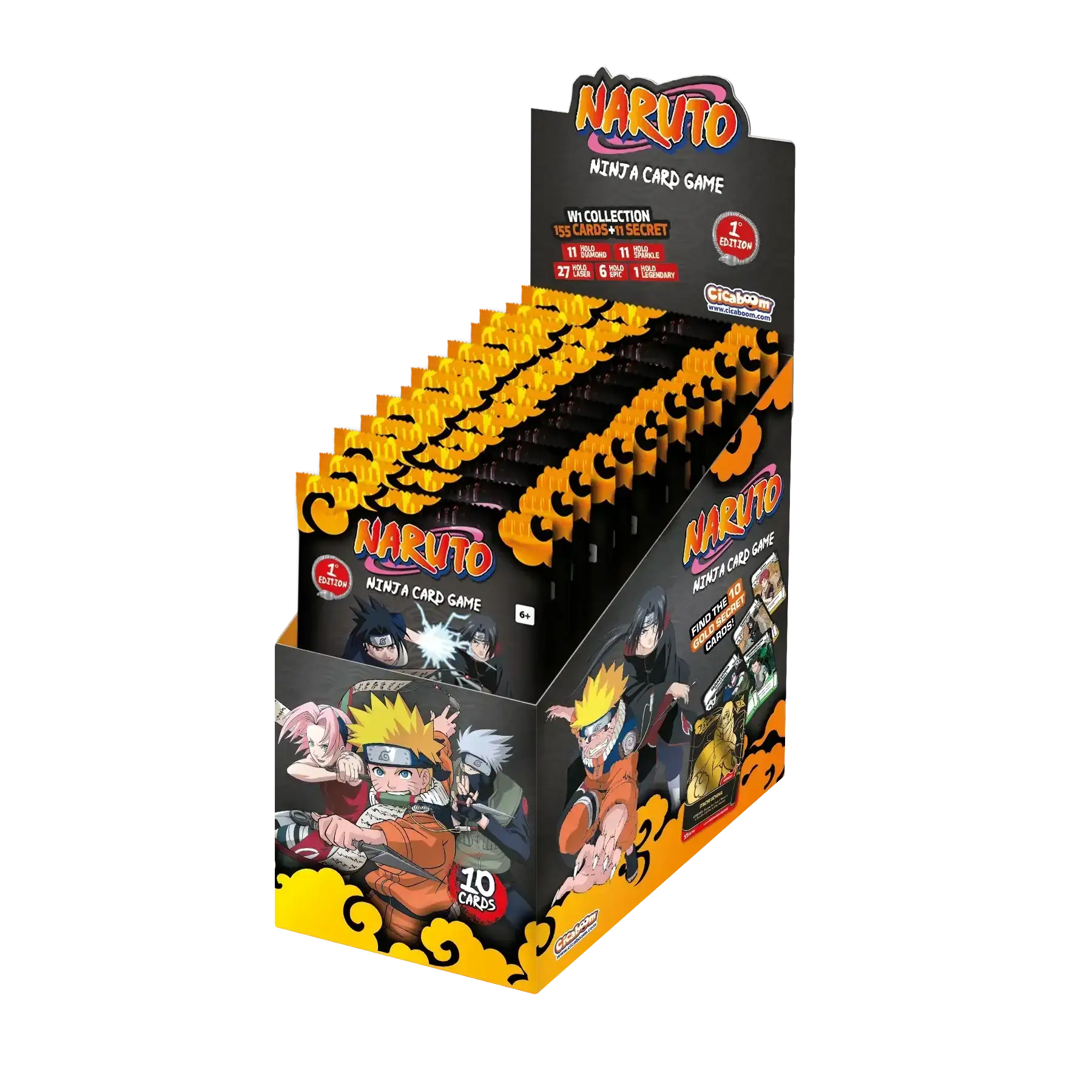 Naruto Ninja Card Game Sealed Case 12x Booster Box 24 Buste ENG