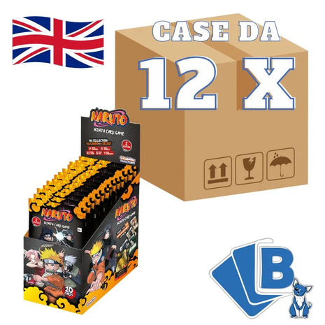 Naruto Ninja Card Game Sealed Case 12x Booster Box 24 Buste ENG