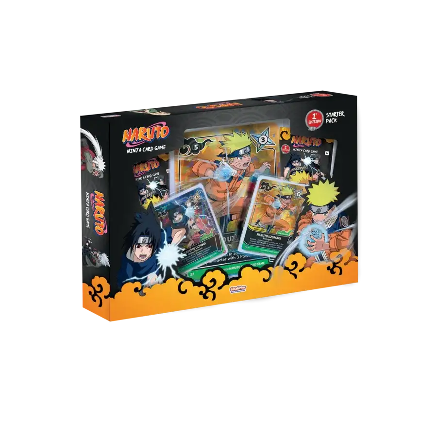 Naruto Ninja Card Game Special Pack ENG Naruto & Sasuke Itachi & Kisame