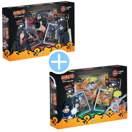 Naruto Ninja Card Game Special Pack ENG Naruto & Sasuke Itachi & Kisame