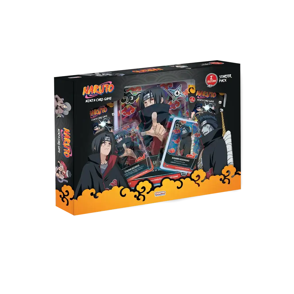Naruto Ninja Card Game Special Pack ENG Naruto & Sasuke Itachi & Kisame