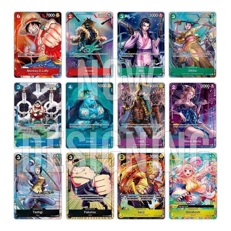 One Piece Bundle BANDAI CARD GAMES Fest 23-24 + Goods Set - Former Four Emperors