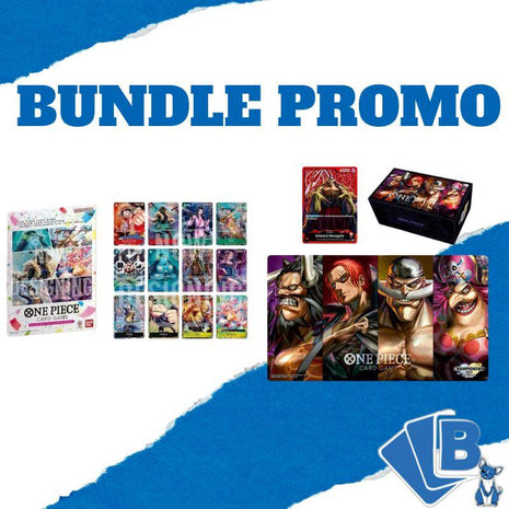 One Piece Bundle BANDAI CARD GAMES Fest 23-24 + Goods Set - Former Four Emperors