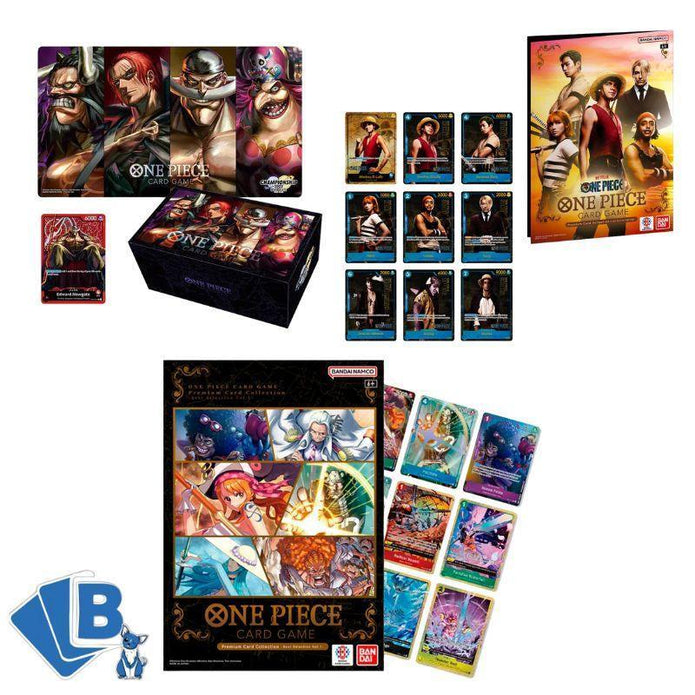 One Piece Bundle Premium Card Collection Best Selection Live Action Four Emperors