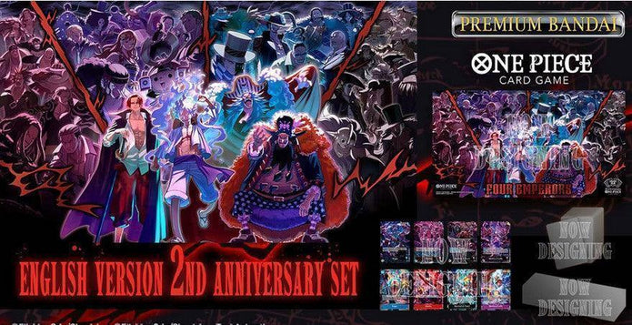 One Piece Card Game English Version 2nd Year Anniversary Set