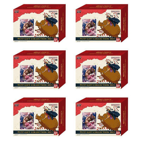 One Piece Card Game Gift Box 2023 GC01 ENG Bundle 6x