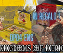 One Piece Card Game OP04 Kingdoms of Intrigue Box ENG con porta Deck Limited