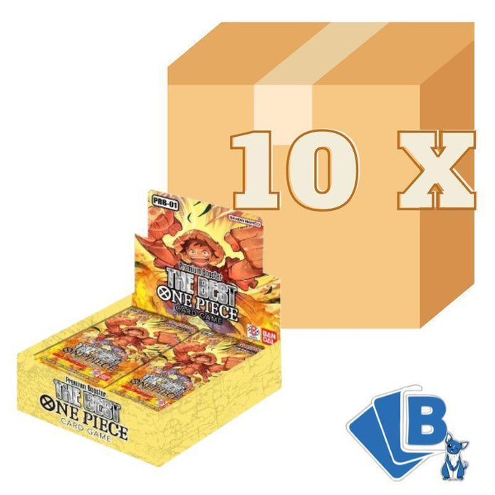 One Piece Card Game Premium Booster Pack 20 packs PRB01 - Case 10 Box