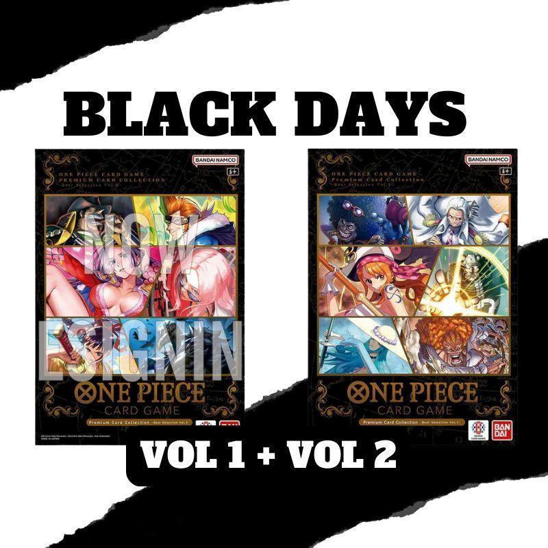 One Piece Card Game Premium Card Collection Best Selection Vol 1 + Vol 2 -