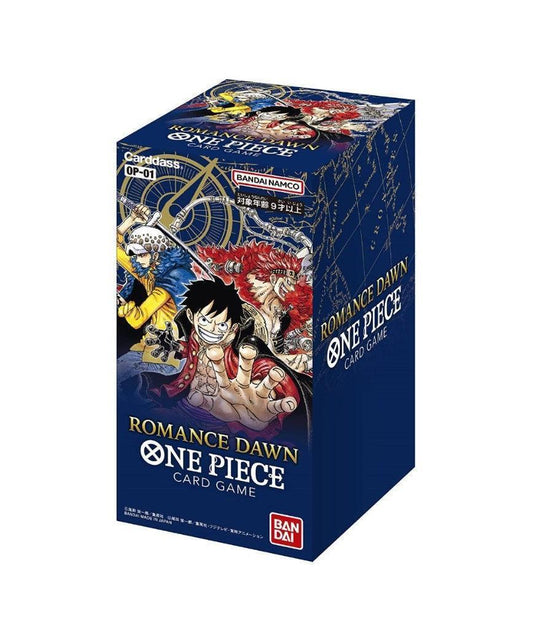One Piece Card Game Romance Dawn OP01 JAP Box da 24 Bustine