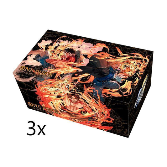 One Piece Card Game Special Goods Set Ace Sabo Luffy 3X