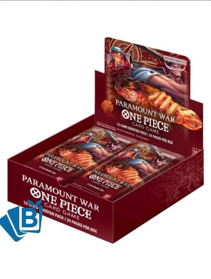 One Piece Card Gane Paramount War OP02 Booster Box ENG