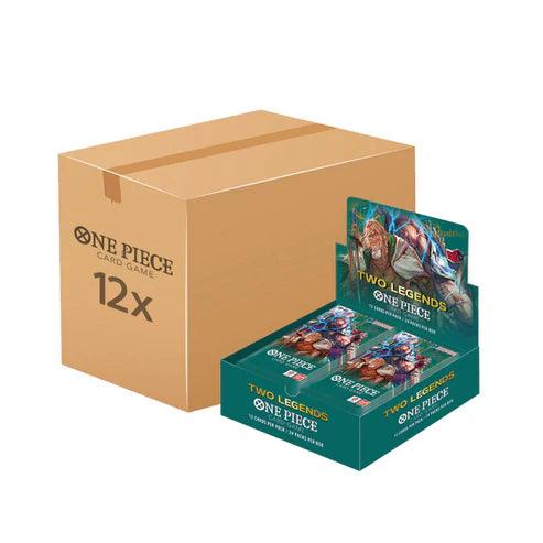 One Piece OP08 Two Legends Case da 12 Booster Box ENG - DAY 1