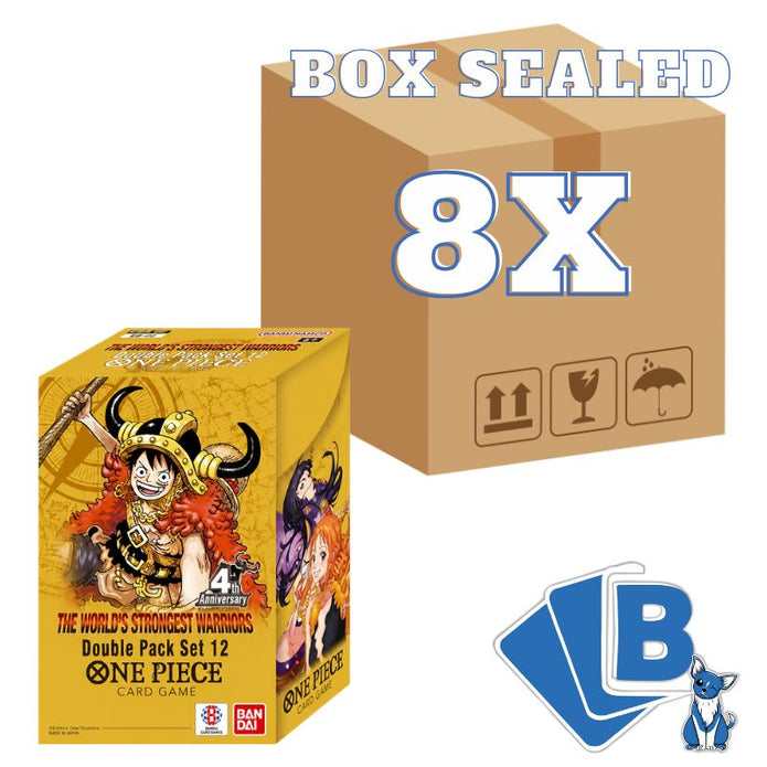 One Piece DP12 OP17 Double Pack Sealed Display 8 Box ENG