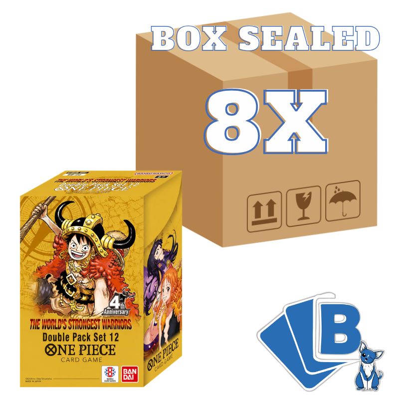 One Piece DP12 OP17 Double Pack Sealed Display 8 Box ENG