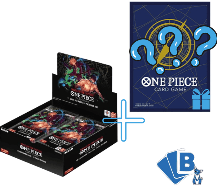 One Piece OP06 Booster Box Wings of the Captain & Mystery Promo Card