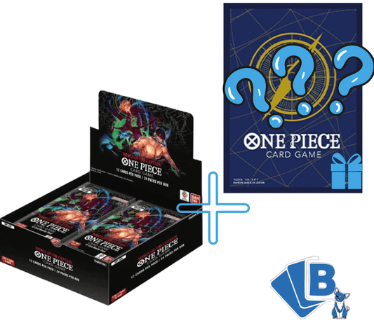 One Piece OP06 Booster Box Wings of the Captain & Mystery Promo Card -