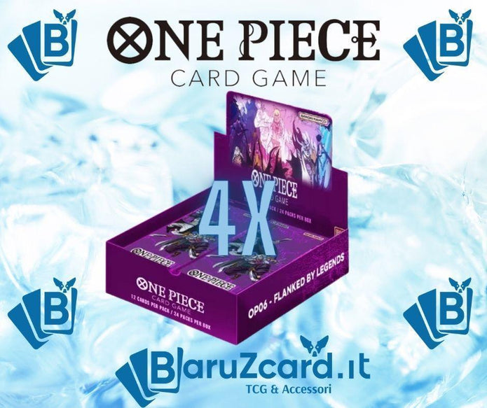 One Piece OP06 Wings of the Captain Bundle 4 Box