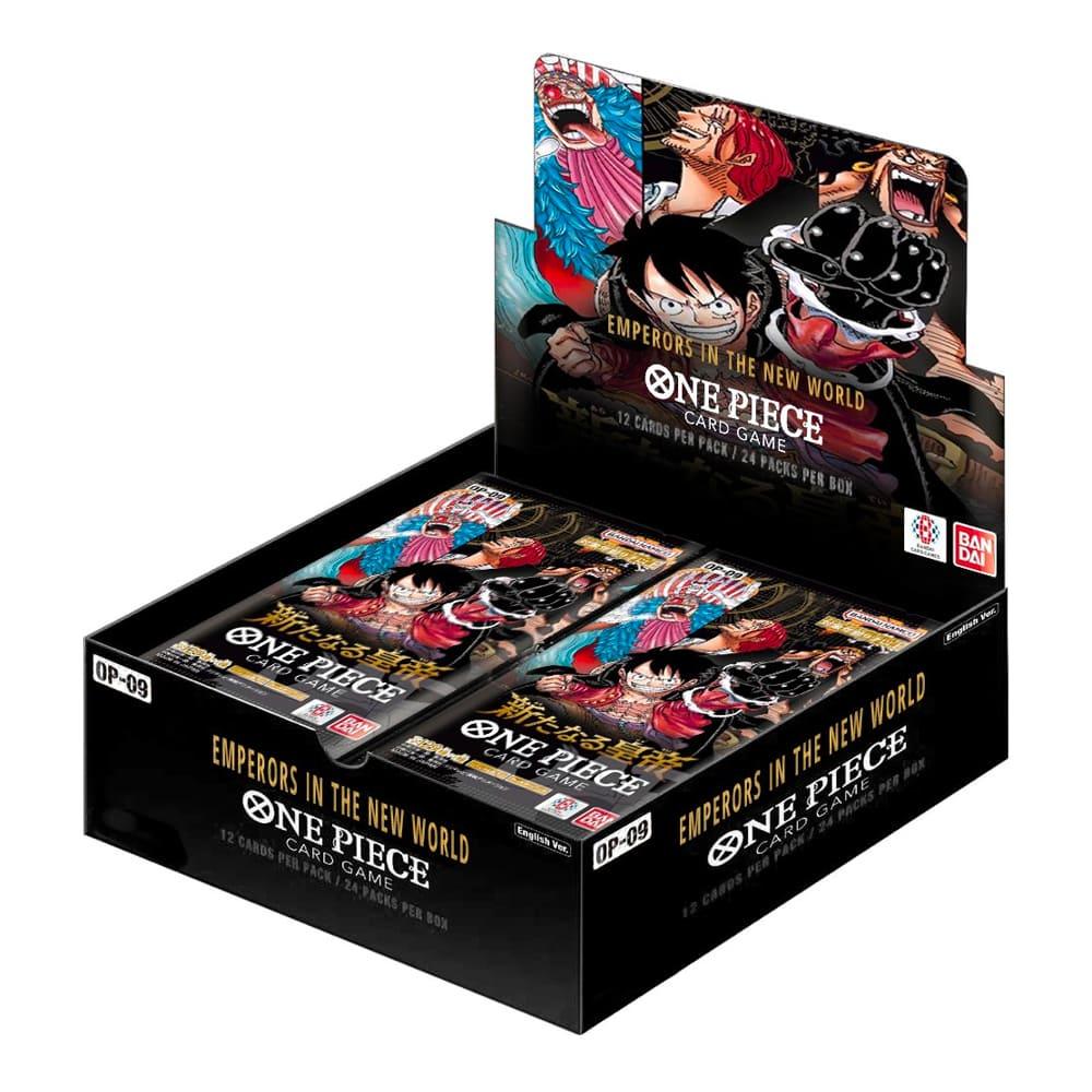 One Piece OP09 Emperors in the new World Box 24 Bustine - Case 12 box ENG -