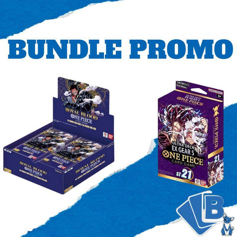 One Piece OP10 Royal Blood + St21 Luffy ExGear5