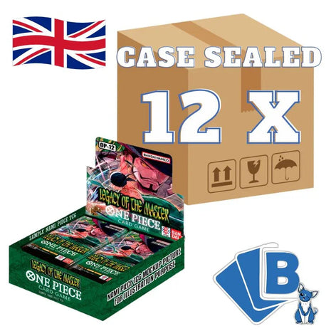 One Piece OP12 Legacy of The Master Case da 12 Display Box ENG