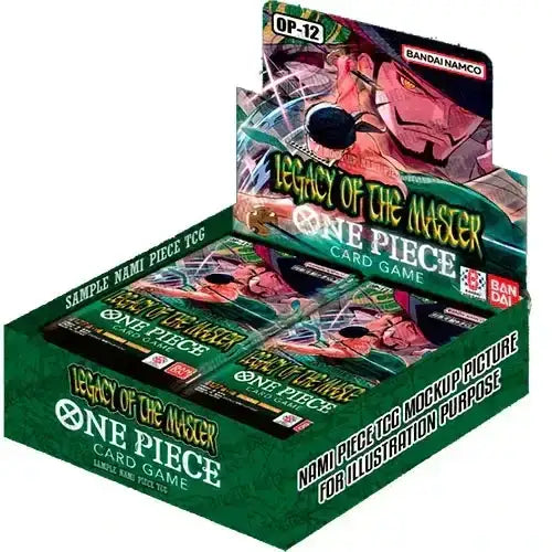 One Piece OP12 Legacy of The Master Display Box 24 Booster ENG - 6X BOX