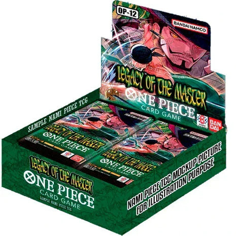 One Piece OP12 Legacy of The Master Display Box 24 Booster ENG - 6X BOX