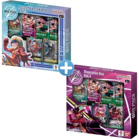 One Piece Sealed Case Illustration Box IB03 + IB04 ENG