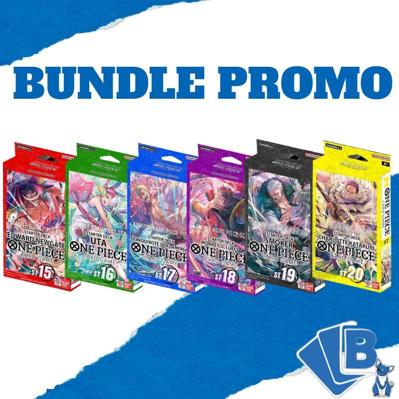 One Piece Starter Deck Bundle da ST15 A ST20 ENG -